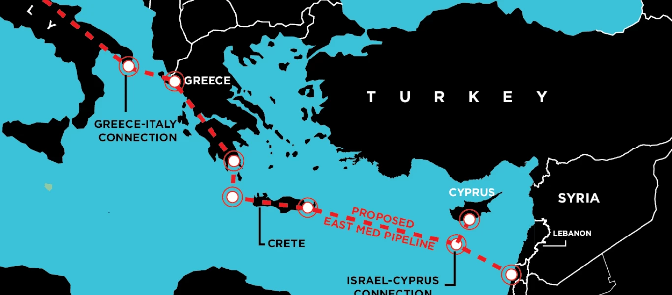 EE & Βερολίνο «τελειώνουν» τον East Med με διακοπή χρηματοδότησης: «Μολύνει το περιβάλλον φτιάξτε αιολικά πάρκα»